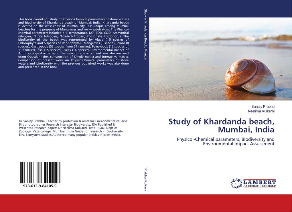 Study of Khardanda beach Mumbai India
