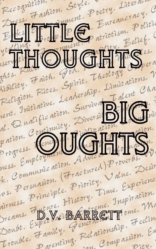 Little Thoughts Big Thoughts