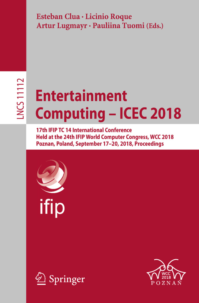 Entertainment Computing ICEC 2018