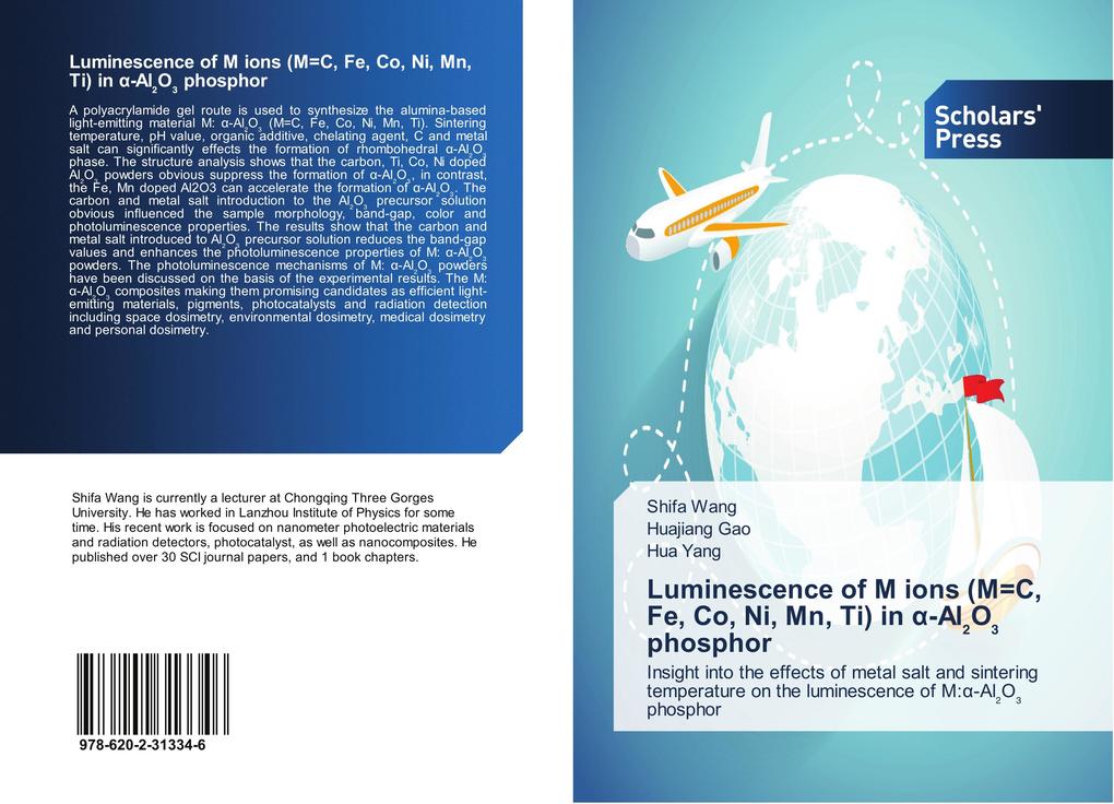Luminescence of M ions (M=C Fe Co Ni Mn Ti) in -AlO phosphor