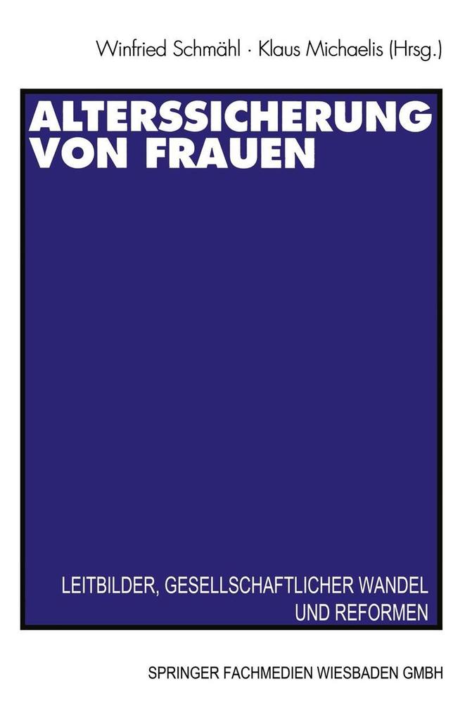 Alterssicherung von Frauen