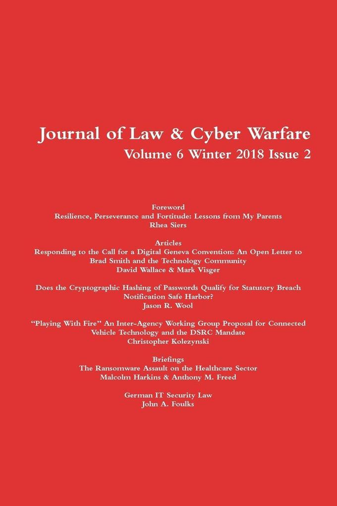 Volume 6 Winter 2018 Issue 2