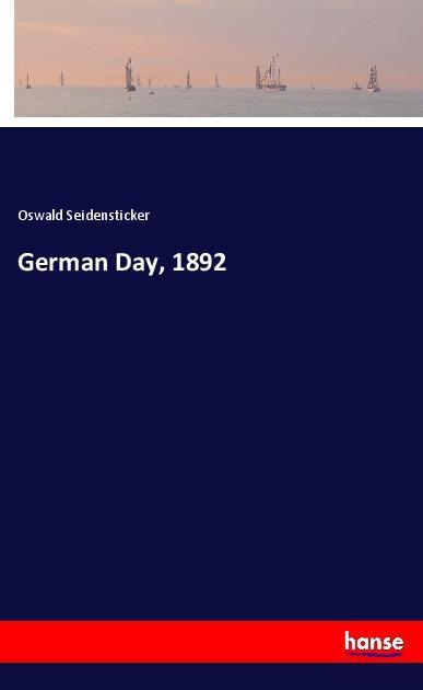 German Day 1892