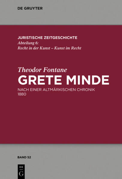Theodor Fontane Grete Minde