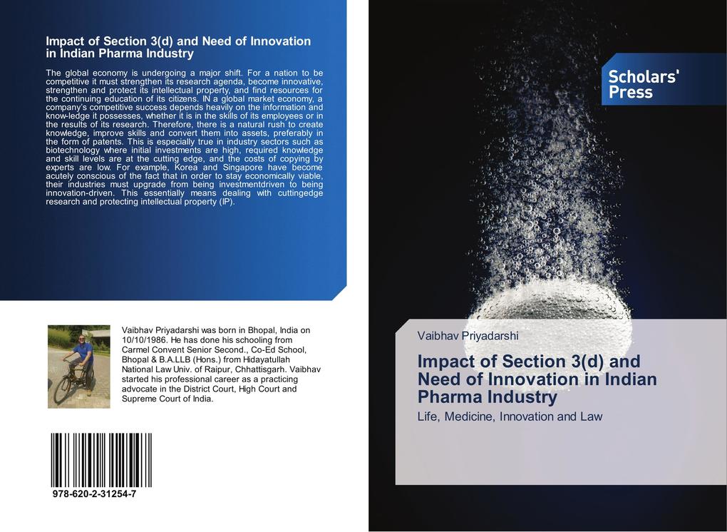 Impact of Section 3(d) and Need of Innovation in Indian Pharma Industry