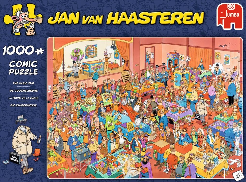 Jan van Haasteren - Die Zauberer-Messe - 1000 Teile Puzzle