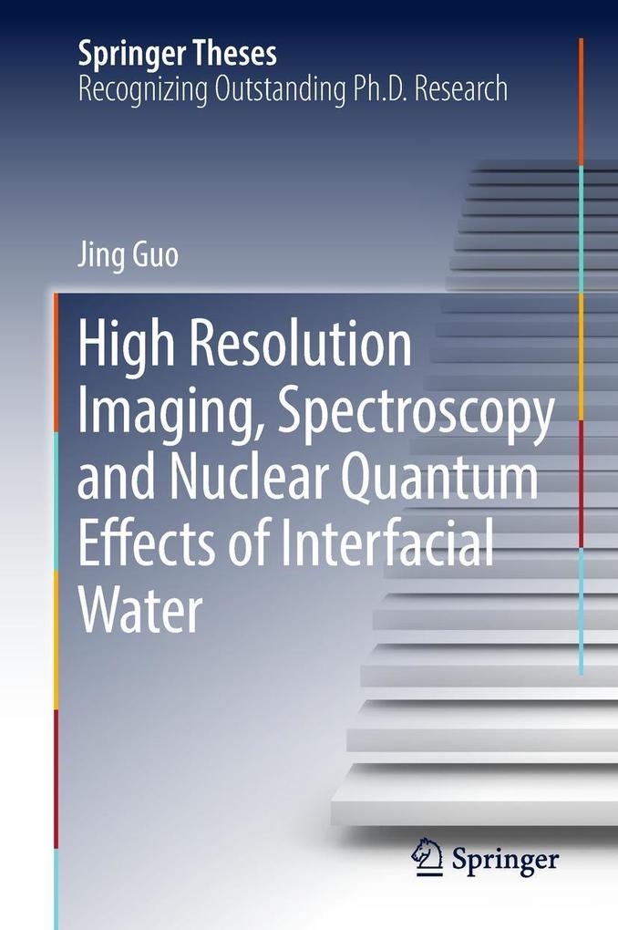 High Resolution Imaging Spectroscopy and Nuclear Quantum Effects of Interfacial Water