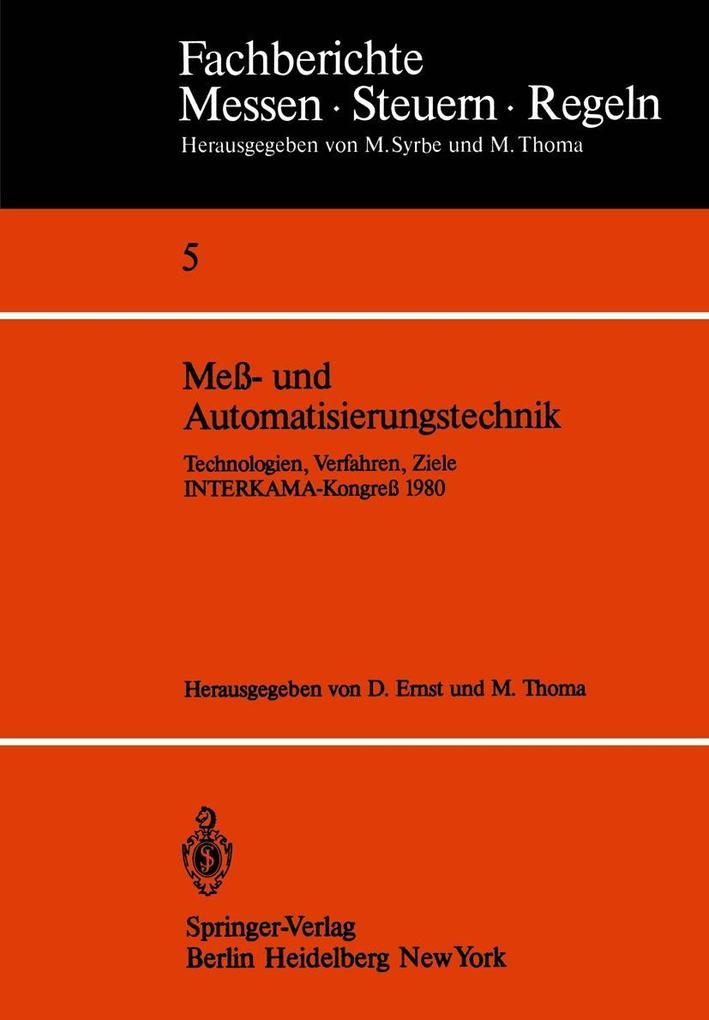 Meß- und Automatisierungstechnik