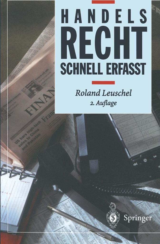 Handelsrecht - Joachim Gruber/ Roland Leuschel