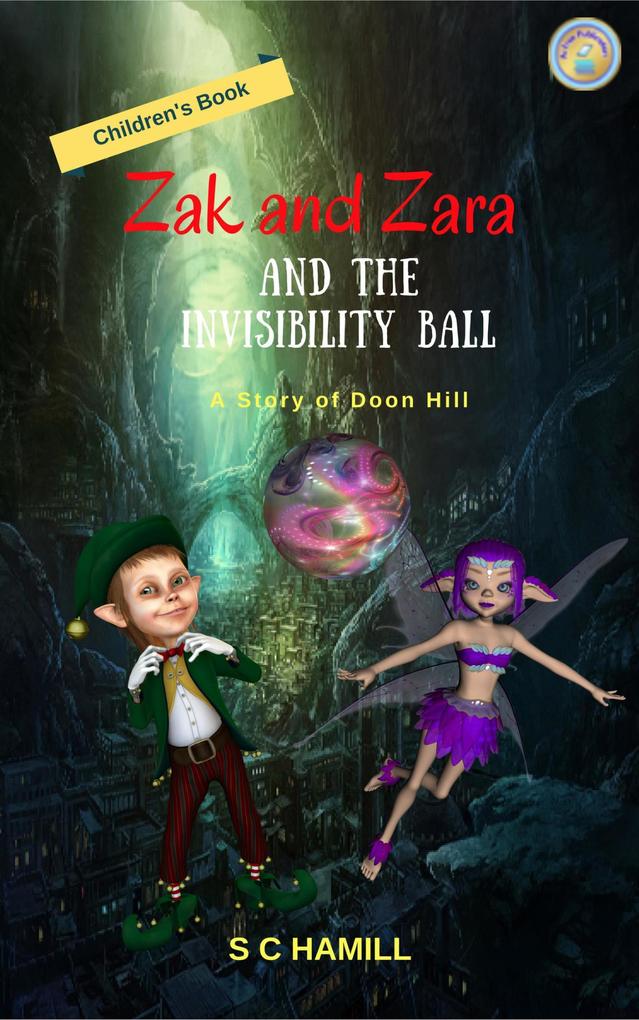 Zak and Zara and the Invisibility Ball. A Story of Doon Hill. Children‘s Book.
