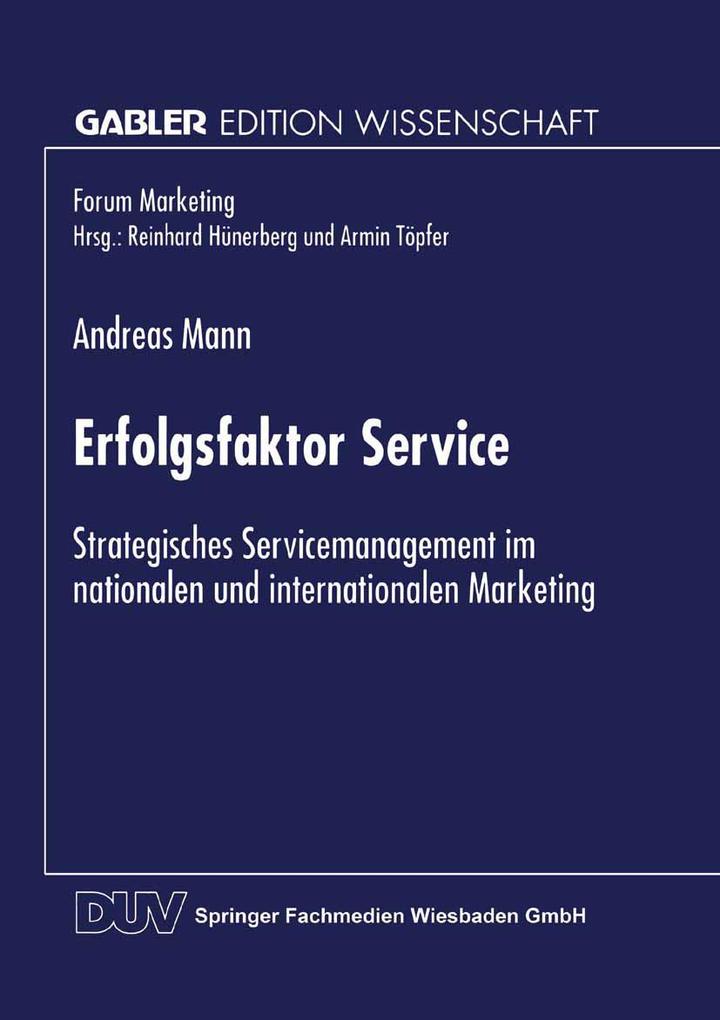 Erfolgsfaktor Service