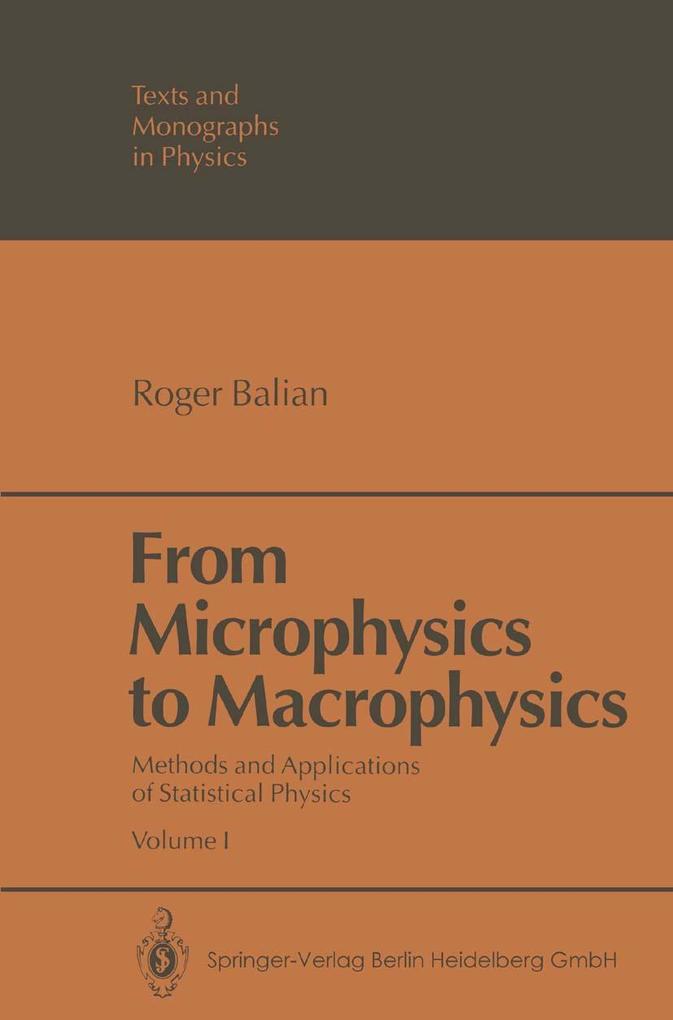 From Microphysics to Macrophysics