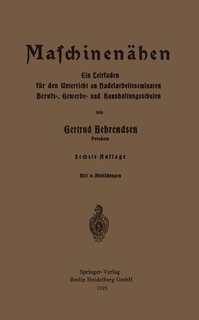 Maschinennähen