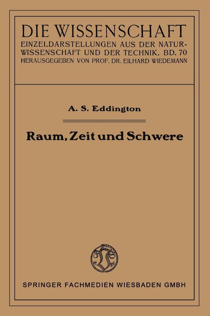 Raum Zeit und Schwere