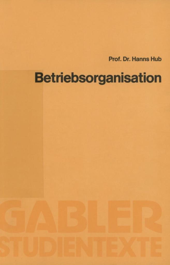 Betriebsorganisation