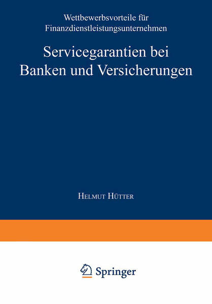 Servicegarantien bei Banken und Versicherungen