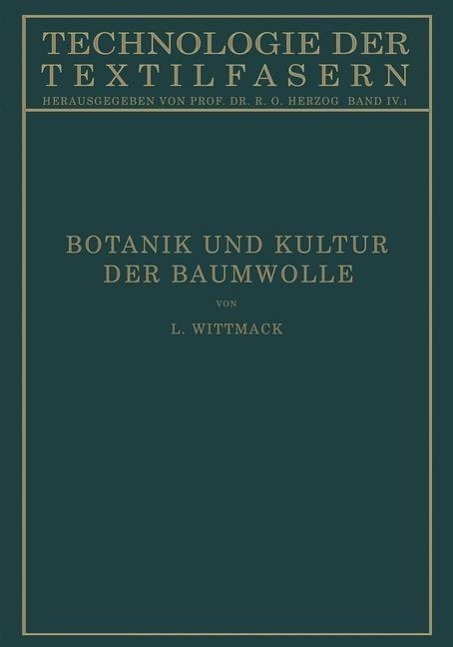 Botanik und Kultur der Baumwolle