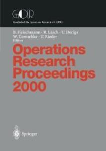 Operations Research Proceedings