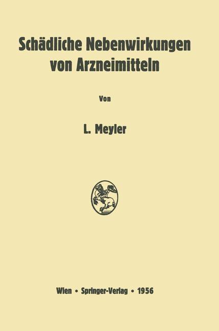 Schädliche Nebenwirkungen von Arzneimitteln