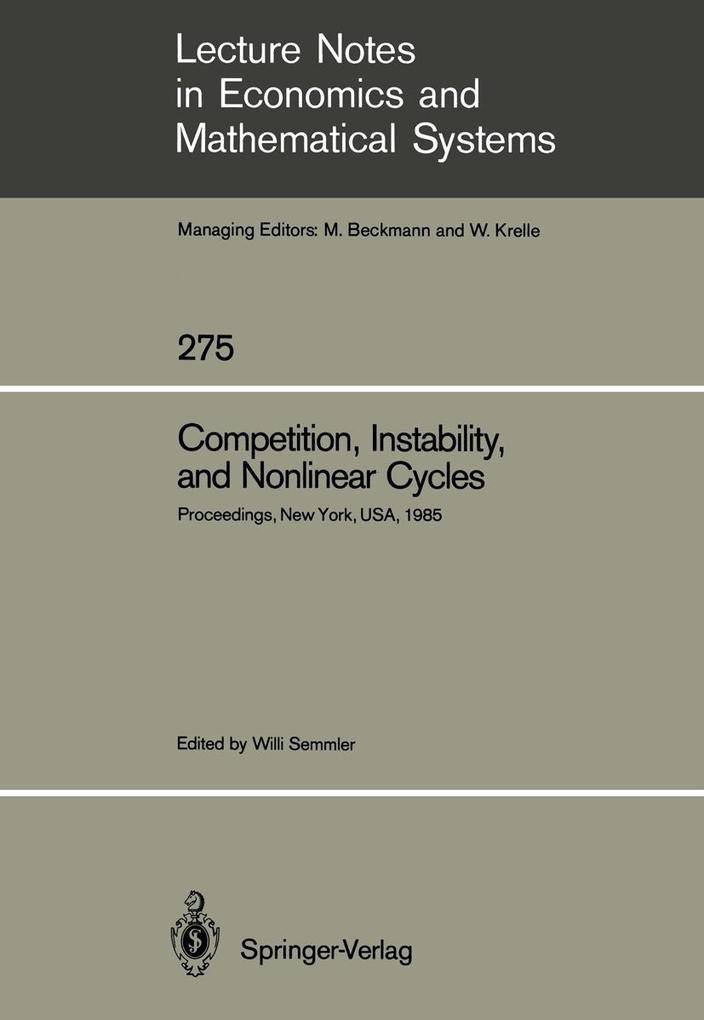 Competition Instability and Nonlinear Cycles