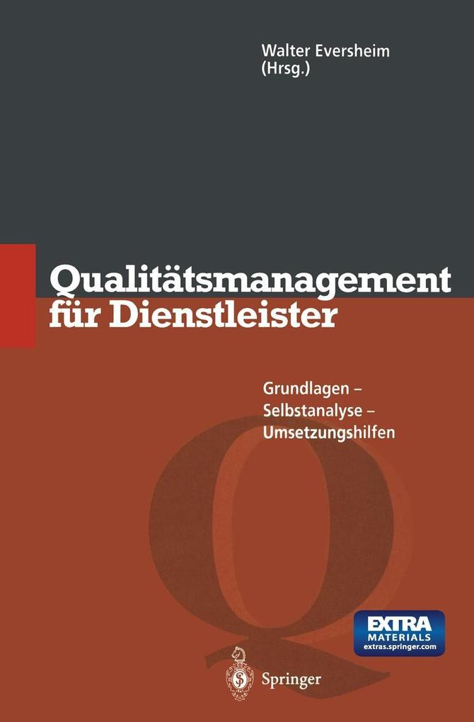 Qualitätsmanagement für Dienstleister