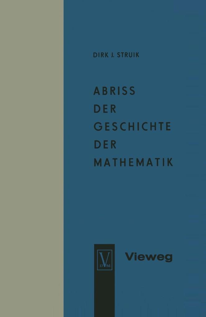 Abriss der Geschichte der Mathematik - Dirk Jan Struik