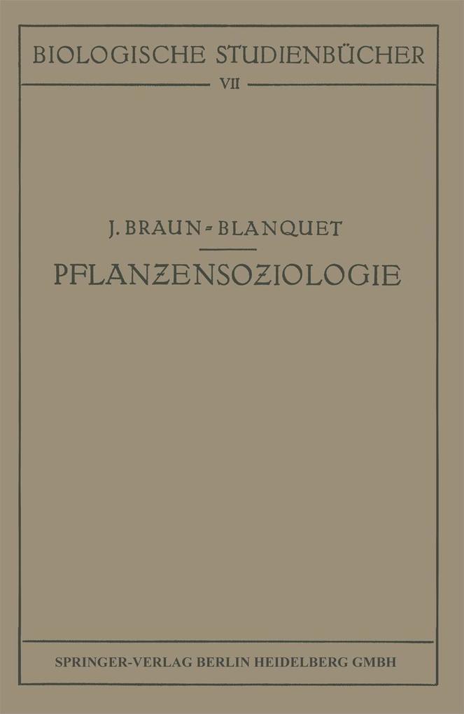 Pflanzensoziologie