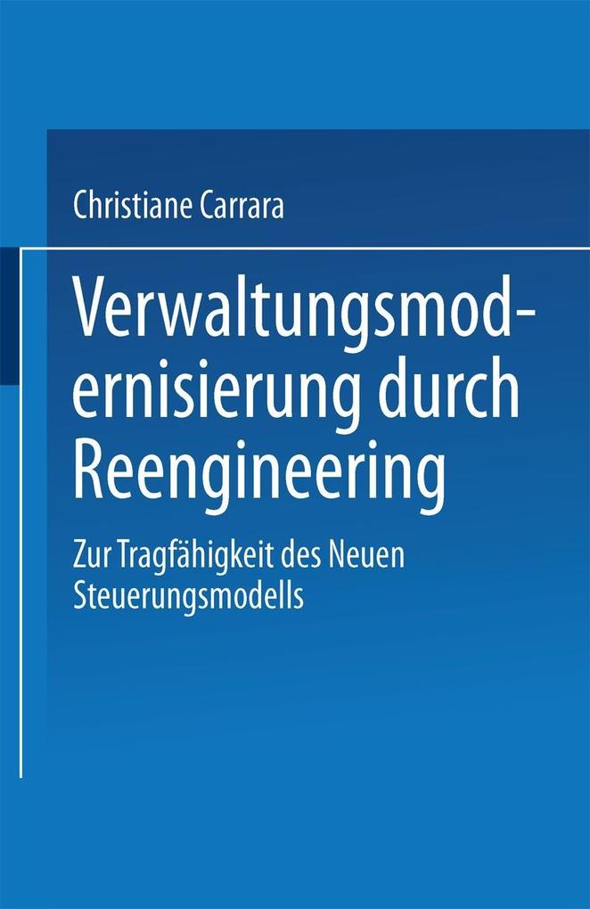 Verwaltungsmodernisierung durch Reengineering