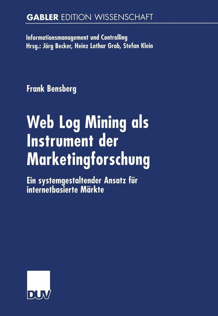Web Log Mining als Instrument der Marketingforschung