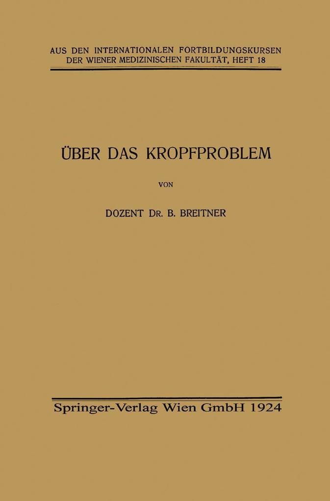Über das Kropfproblem