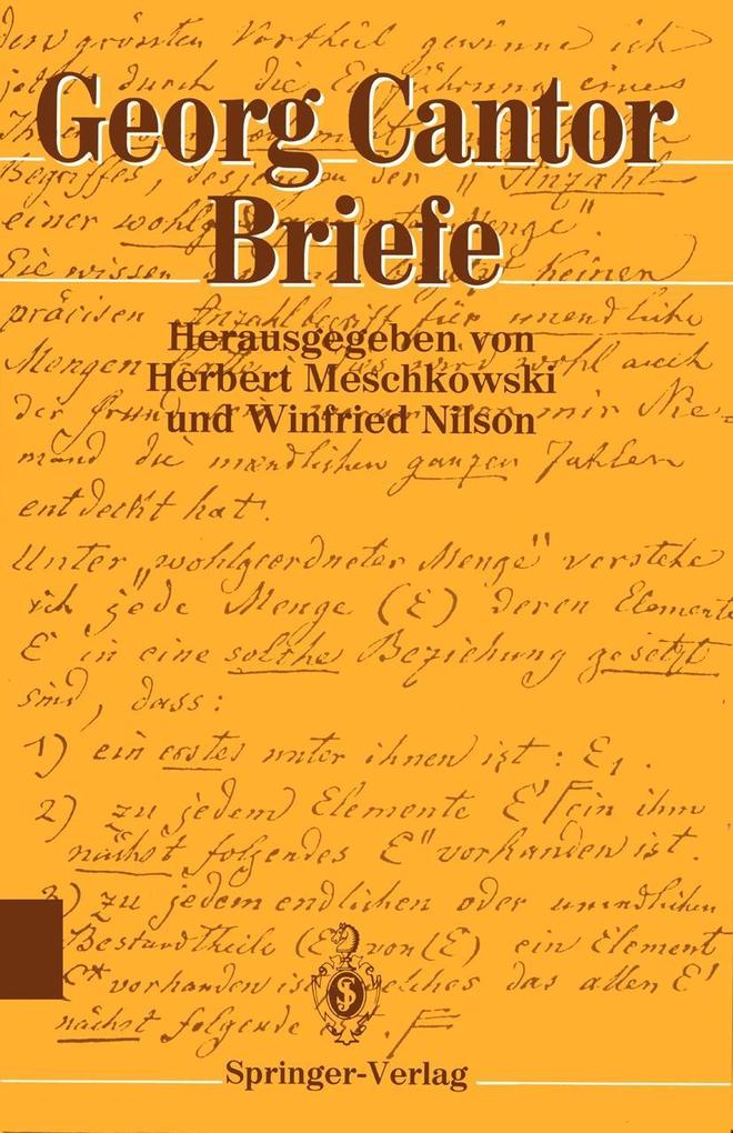 Briefe - Georg Cantor
