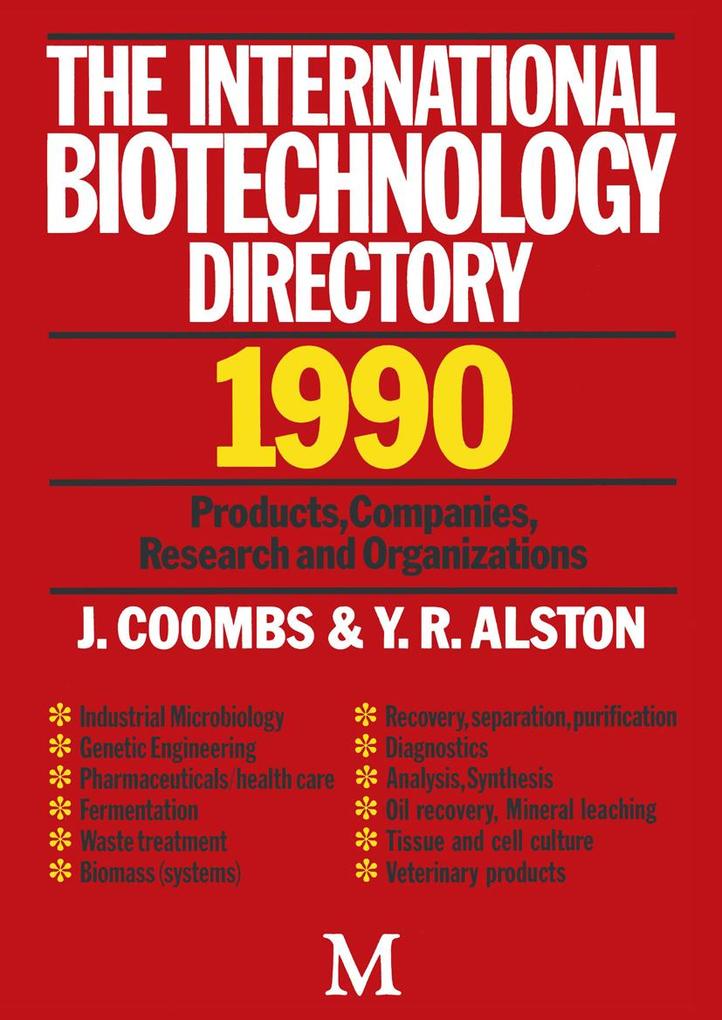 International Biotechnology Directory