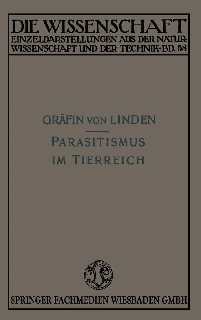 Parasitismus im Tierreich