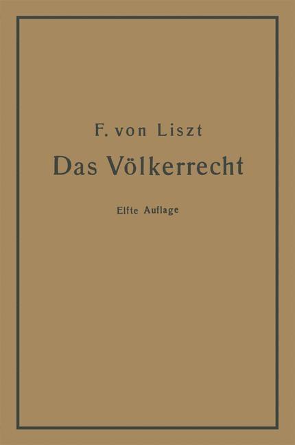 Das Völkerrecht