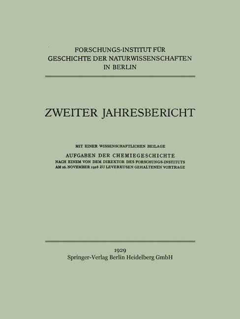 Zweiter Jahresbericht
