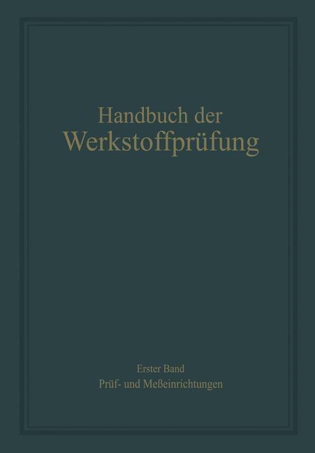 Prüf- und Meßeinrichtungen