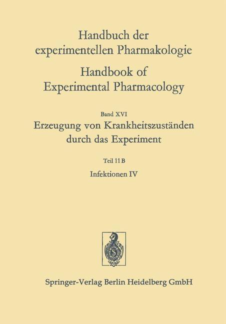 Erzeugung von Krankheitszuständen durch das Experiment