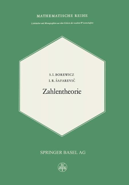 Zahlentheorie - S. J. Borewicz/ Safarewic