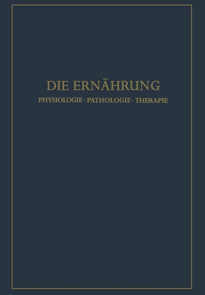 Die Ernährung
