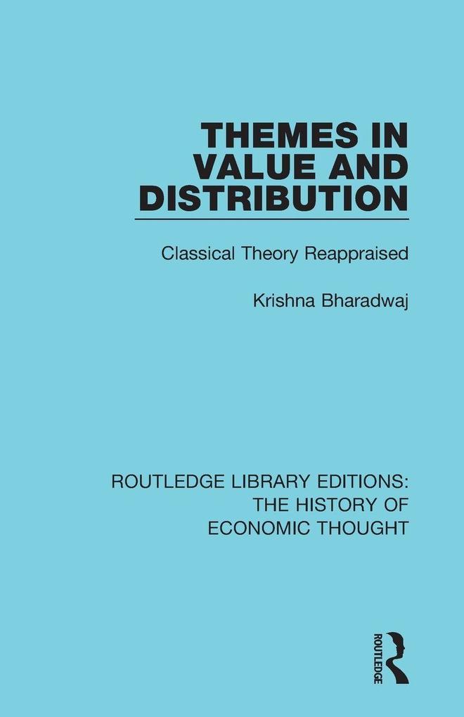 Themes in Value and Distribution