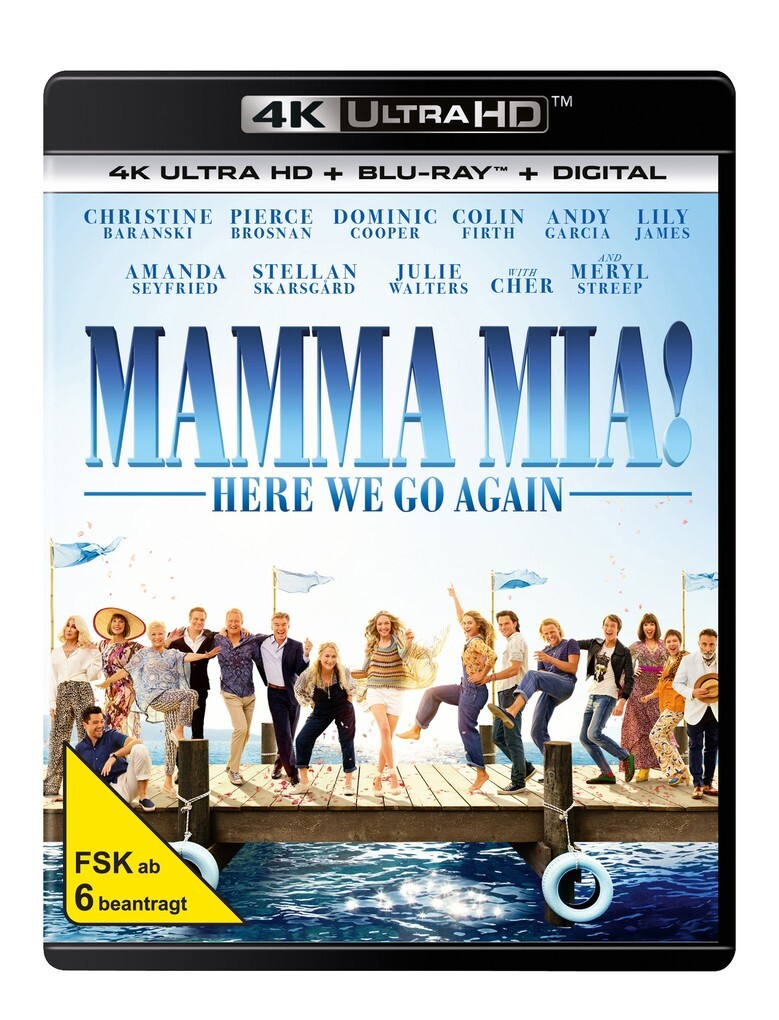 Mamma Mia! 2 - Here we go again 4K 1 UHD-Blu-ray + 1 Blu-ray