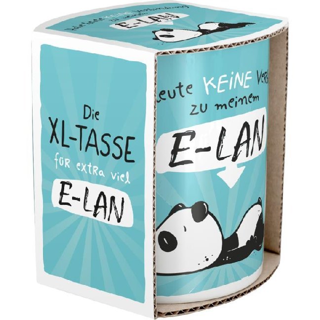 XL-Tasse Panda-Bär E-LAN