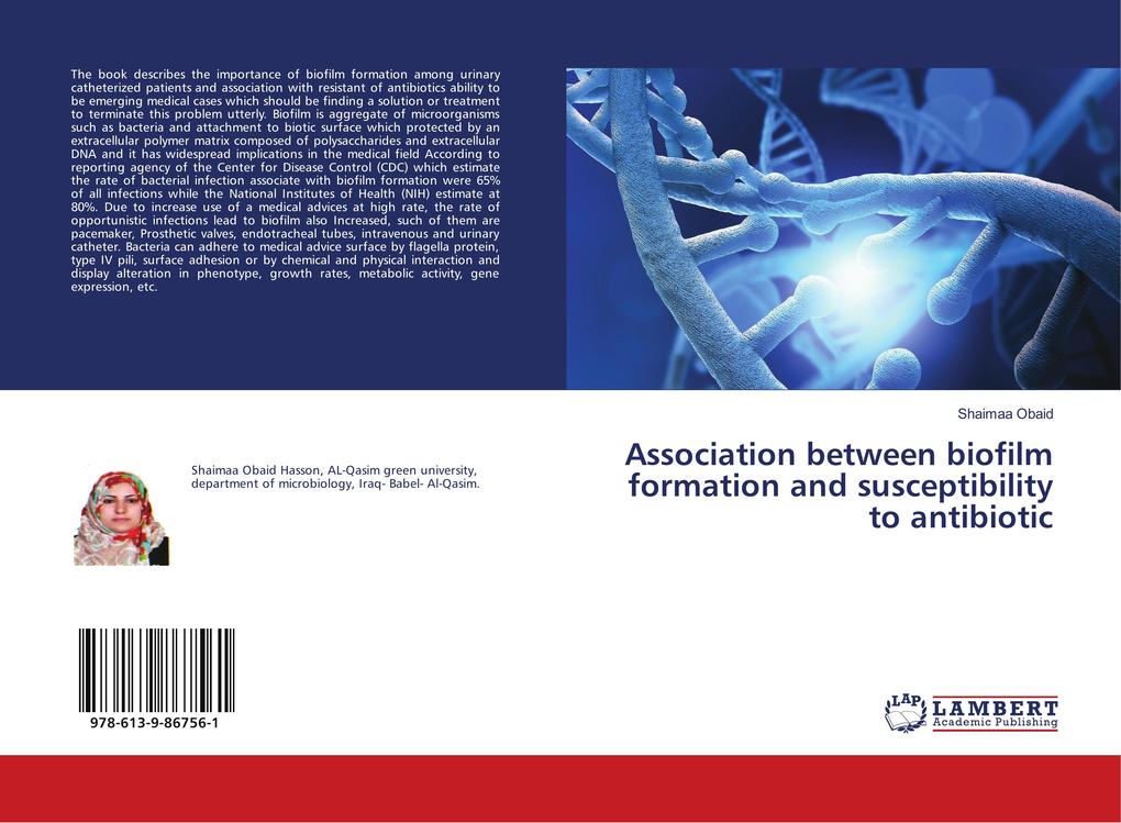 Association between biofilm formation and susceptibility to antibiotic