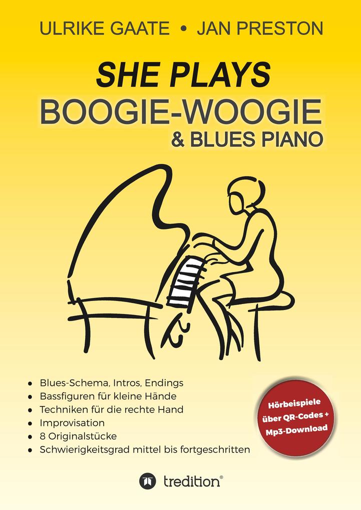SHE Plays Boogie-Woogie & Blues Piano