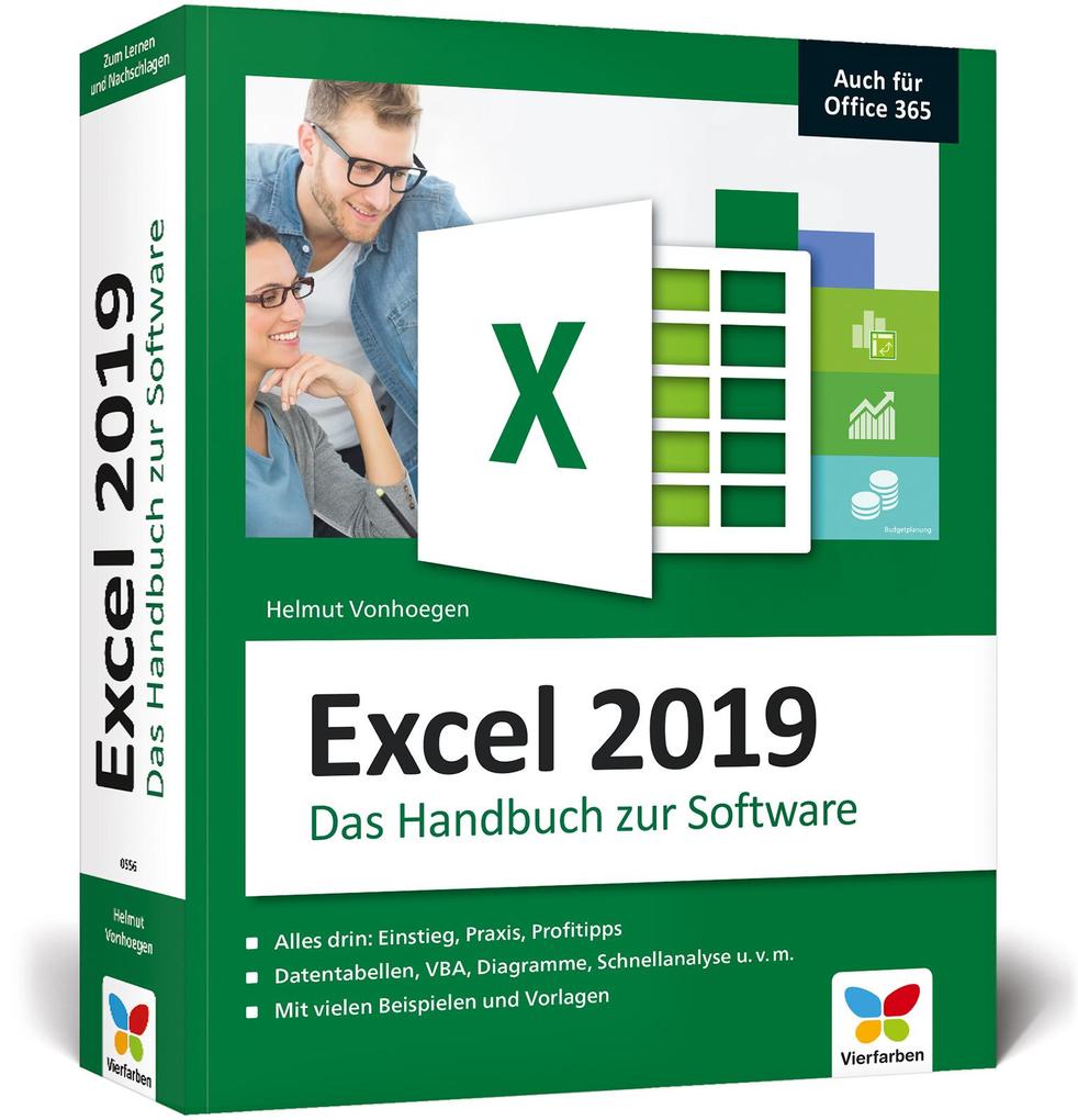 Excel 2019 Buch Kartoniert Helmut Vonhoegen