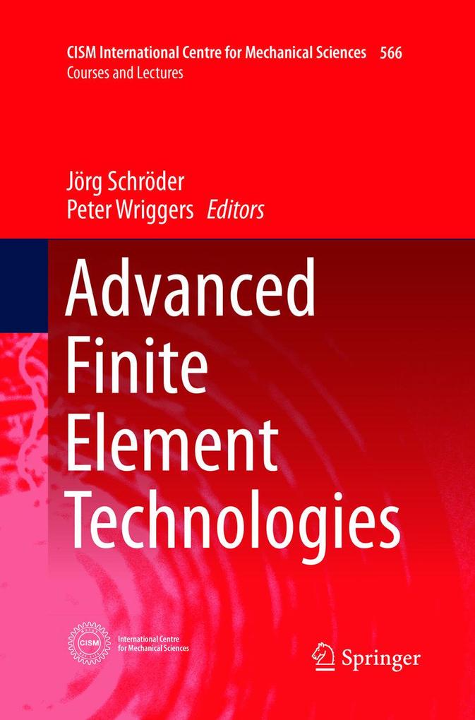 Advanced Finite Element Technologies