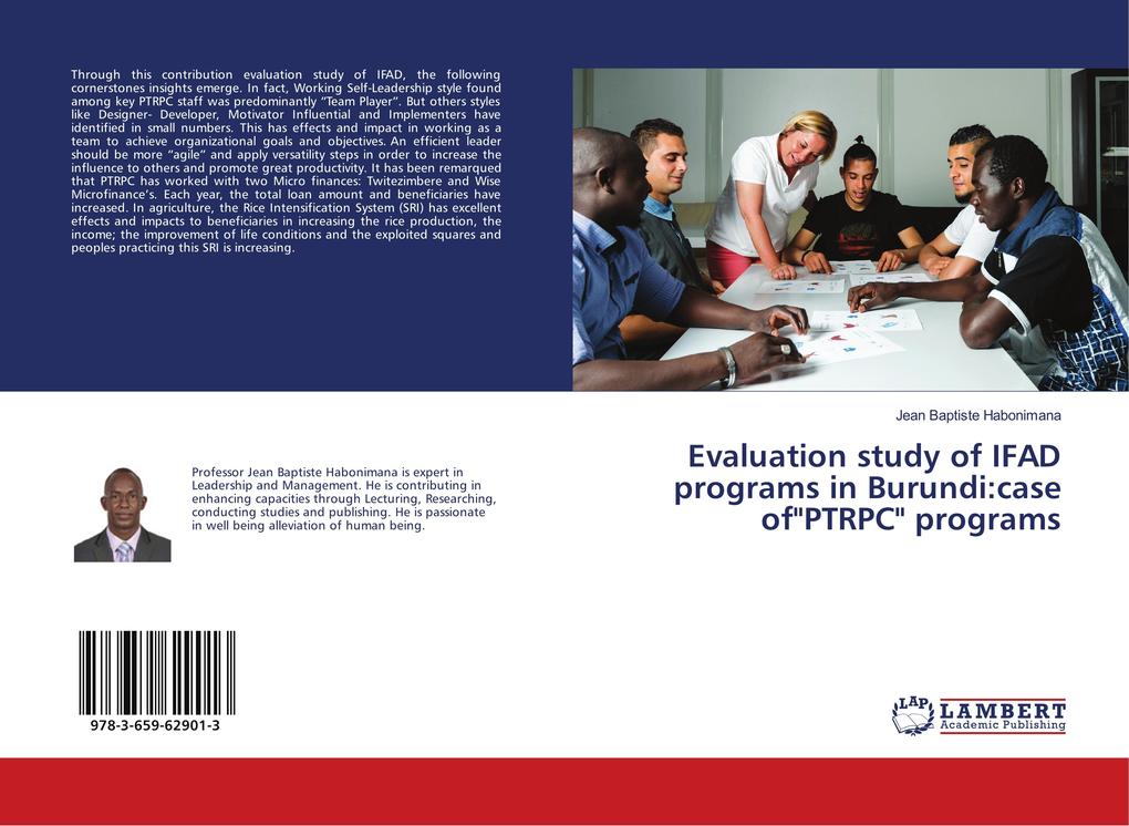 Evaluation study of IFAD programs in Burundi:case of'PTRPC' programs
