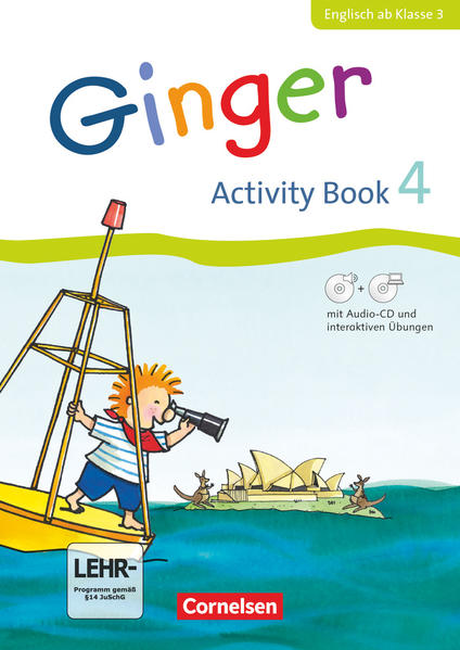 Ginger - Allgemeine Ausgabe Activity Book 4. Ab Klasse 3. Mit interaktiven Übungen online