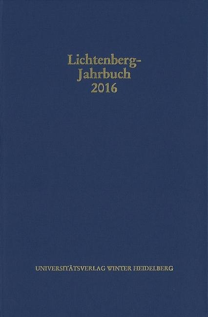 Lichtenberg-Jahrbuch 2016