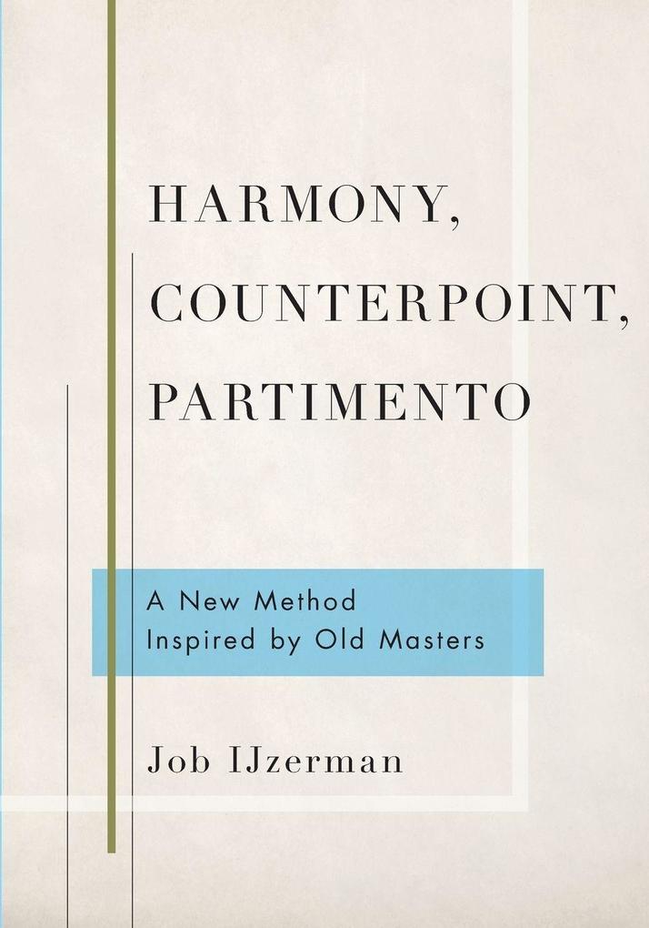 Oxford University Press Harmony Counterpoint Partimento